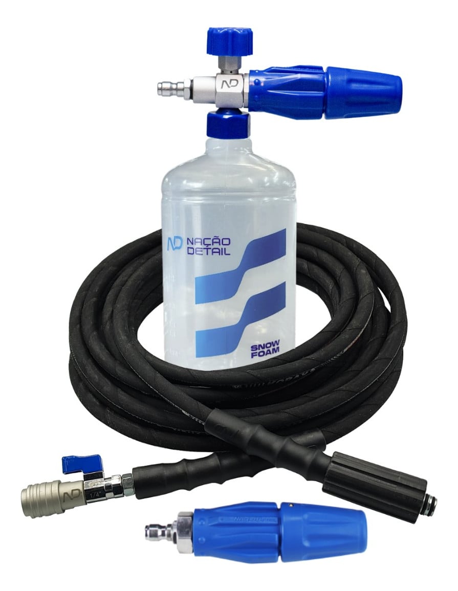 Mangueira Aço e Snow Foam Al P/ Karcher K3.98 New
